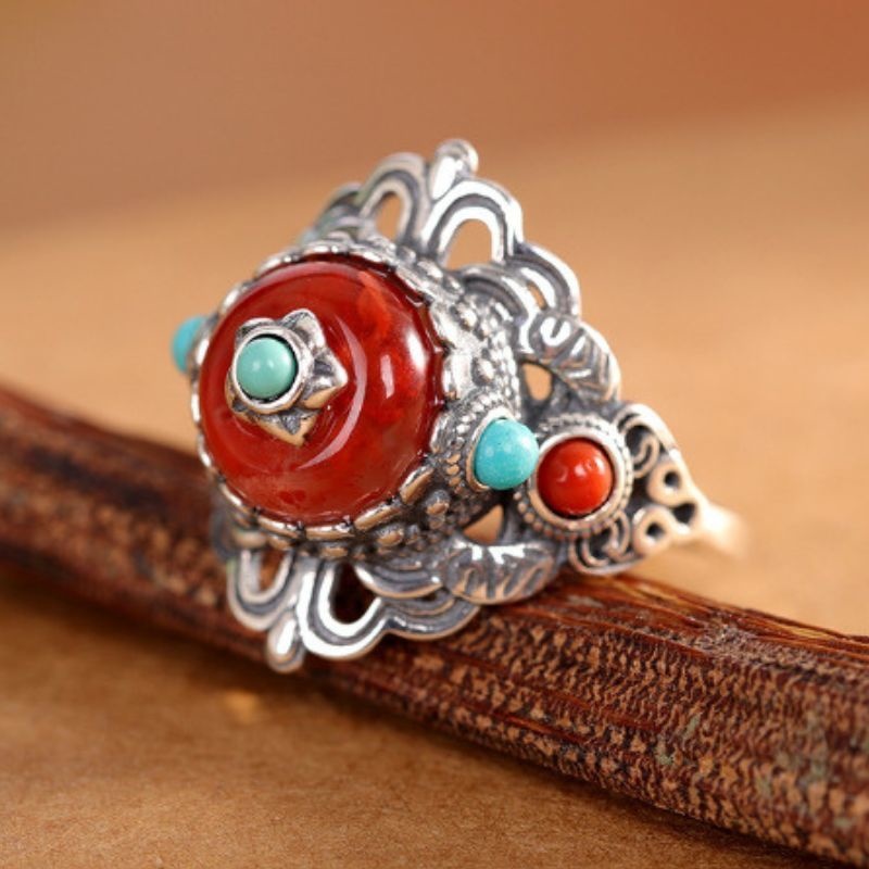 瑪瑙のリング - どんな装いにもエレガントさを添える R452