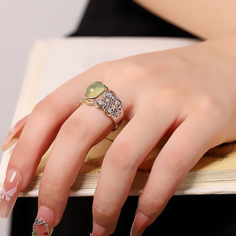 レースリング - マスカットのような爽やかで淡い緑色が特徴のプレナイト R454