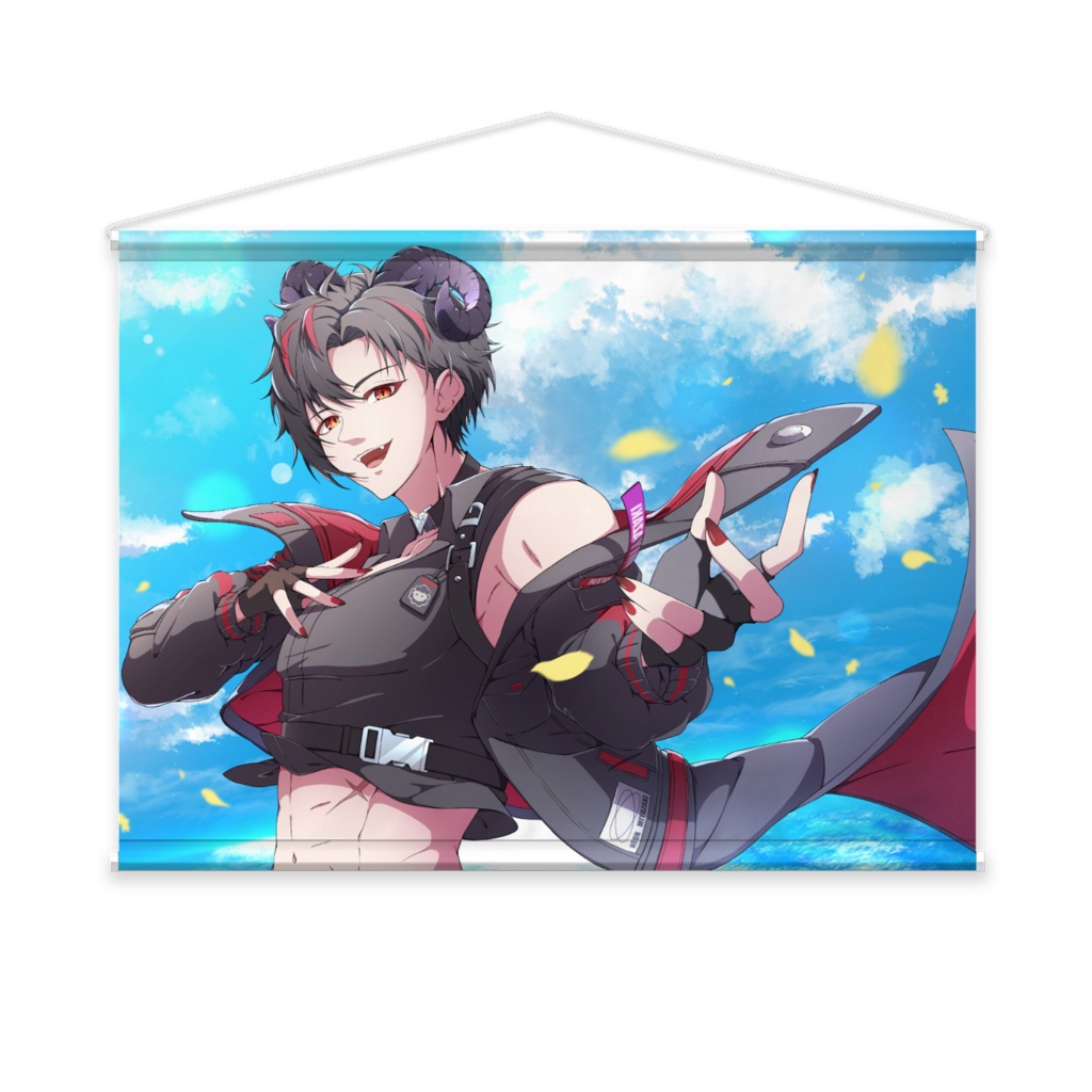 【宮崎ねおん】怪獣の花唄タペストリー