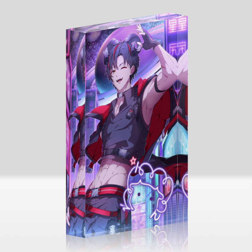 【宮崎ねおん】ネオン街アクリルブロック