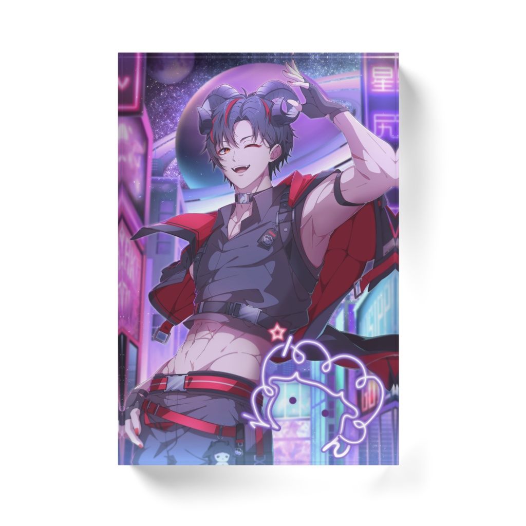 【宮崎ねおん】ネオン街アクリルブロック