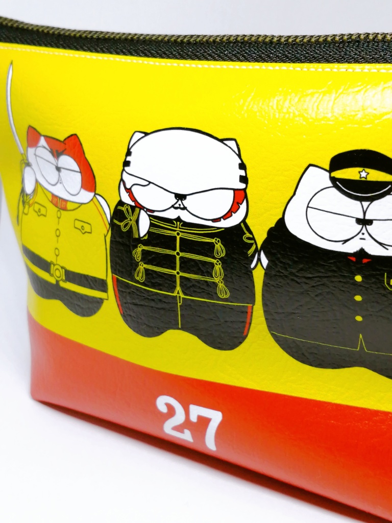 ゴールデンカムイ 第七師団 合皮三角ポーチ