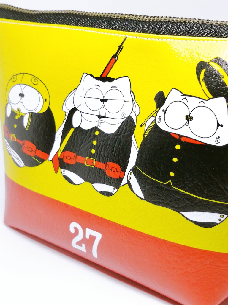 ゴールデンカムイ 第七師団 合皮三角ポーチ