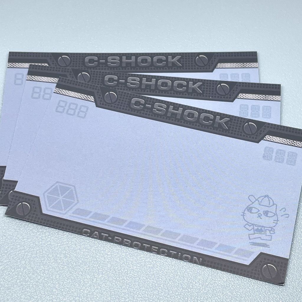 C-SHOCK手描きデジタル時刻リマインド|メッセージカード