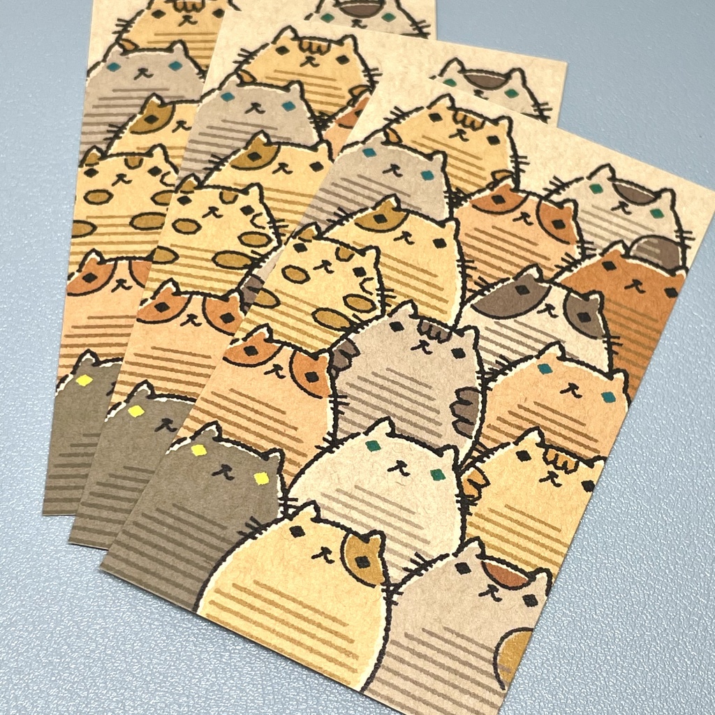 ネコ壁（ねこへき）｜メッセージカード