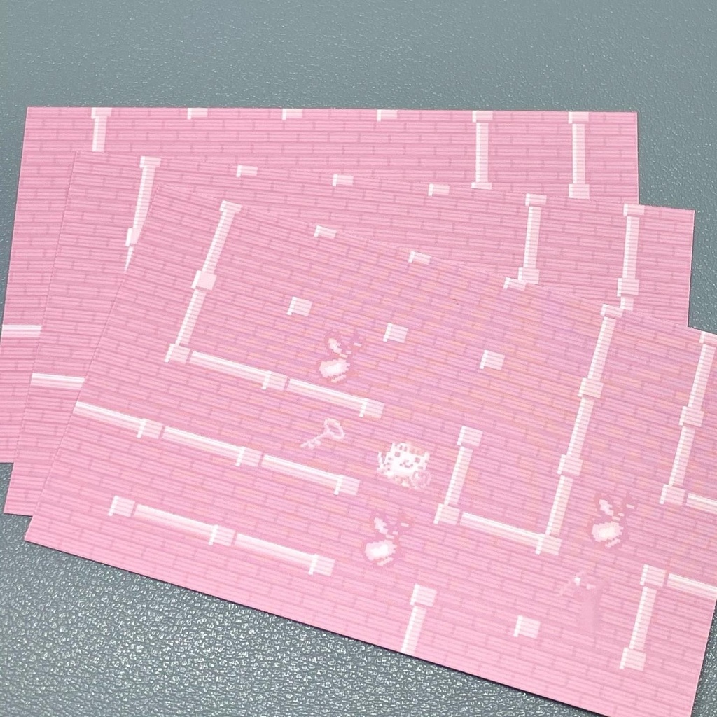 ドルニャーガの塔 FCカセット風|メッセージカード