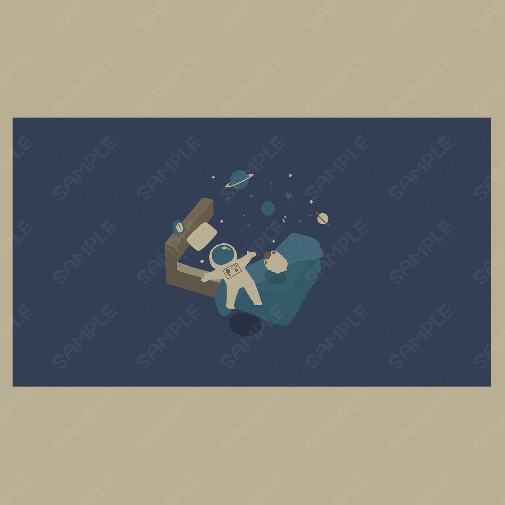 おふとんだいばーず壁紙【スマホ・PC用】