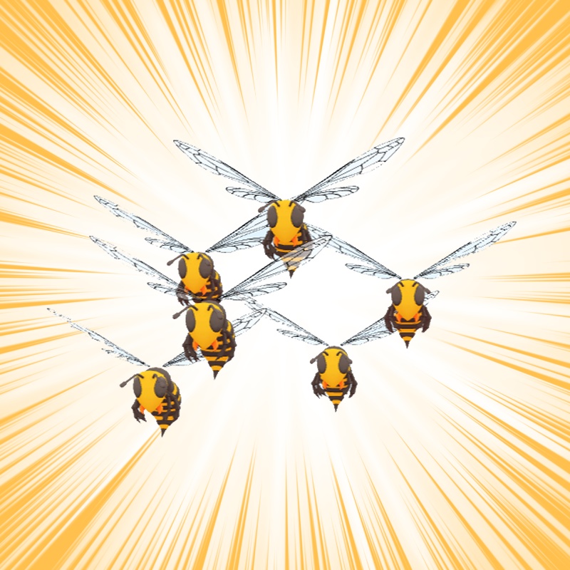 めっちゃアバターシリーズ001 ハチ | Metcha Avatar series 001 - Worker Bees & Dynamite