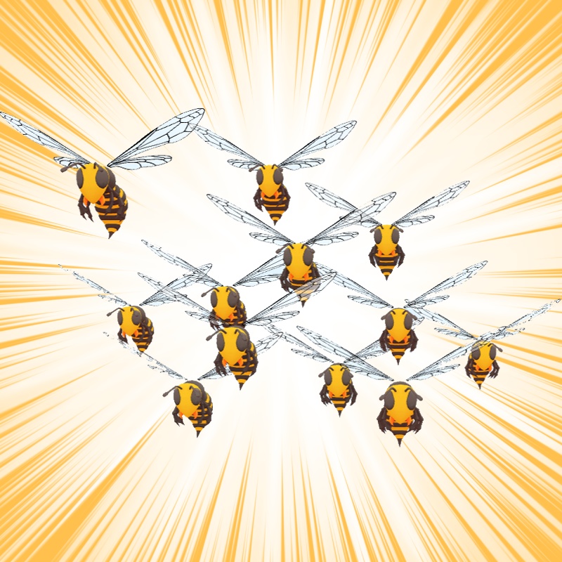 めっちゃアバターシリーズ001 ハチ | Metcha Avatar series 001 - Worker Bees & Dynamite