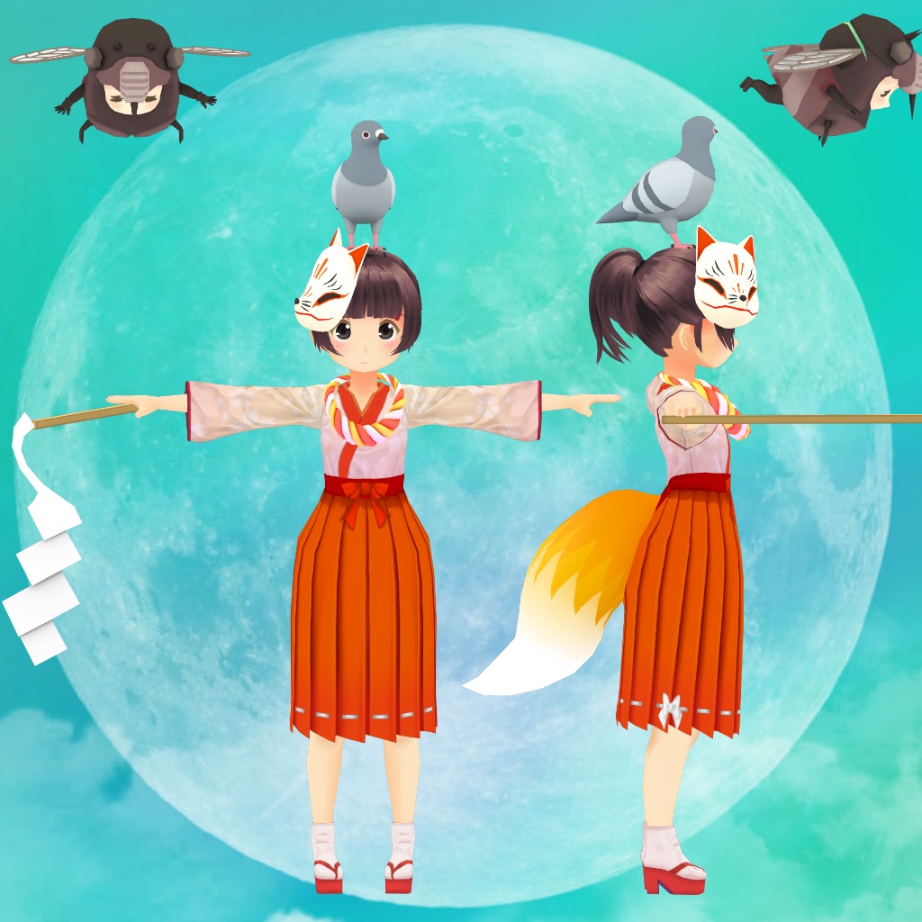 めっちゃアバターシリーズ002 神社|Japanese Shrine