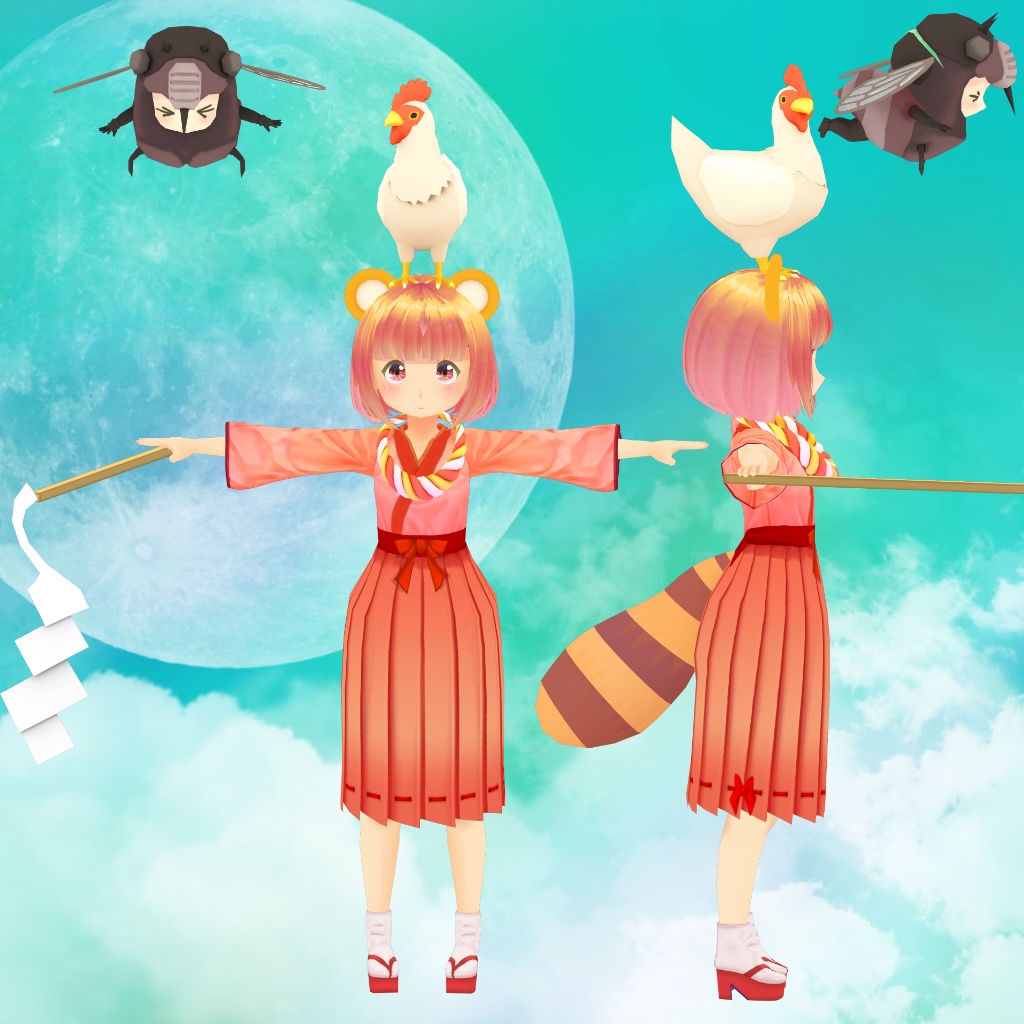 めっちゃアバターシリーズ002 神社|Japanese Shrine