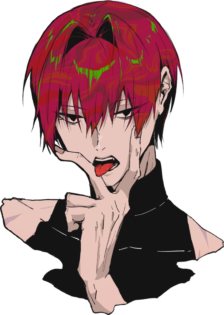 あやしい/かわいいステッカー(アルジュナ/ぐだこ/原田さん)