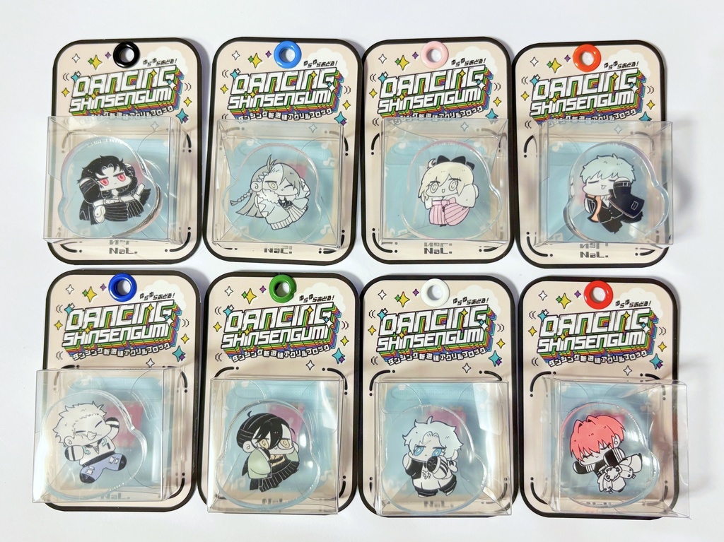 ダンシング新選組アクリルブロック