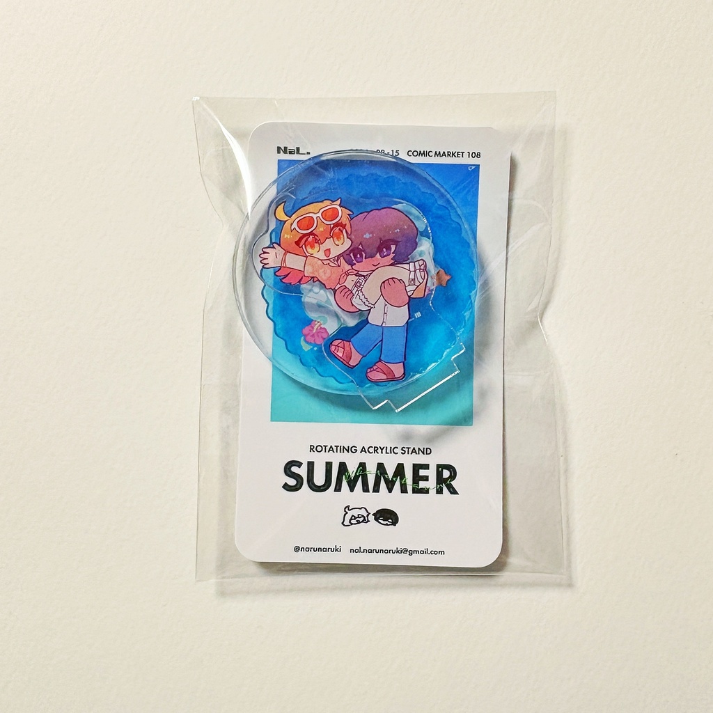 浮かれちゃうねSUMMER!回転アクリルスタンド