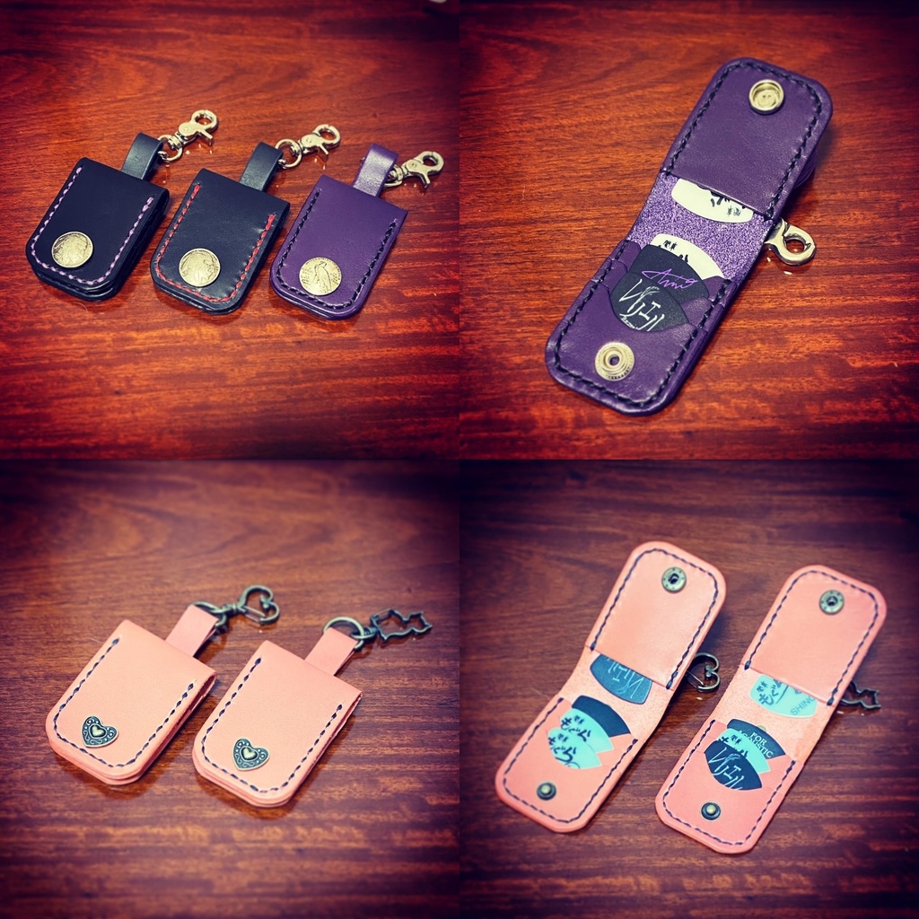 牛本革　ピックケース　オーダー品