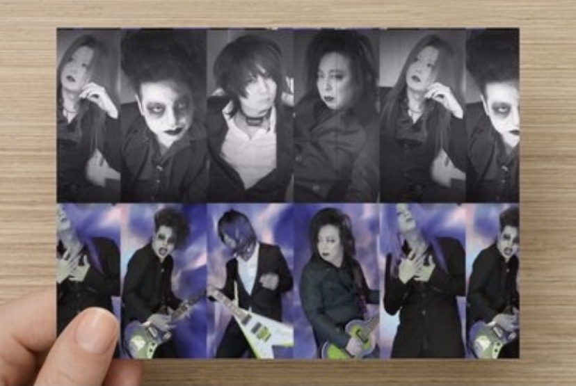 値下げ VIOLET MOON ポストカード ボールペン 缶バッジ セット