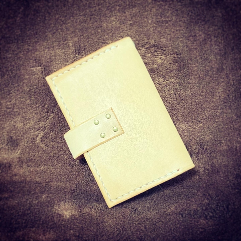 カードケース 本革 ハンドメイド 名刺入れ
