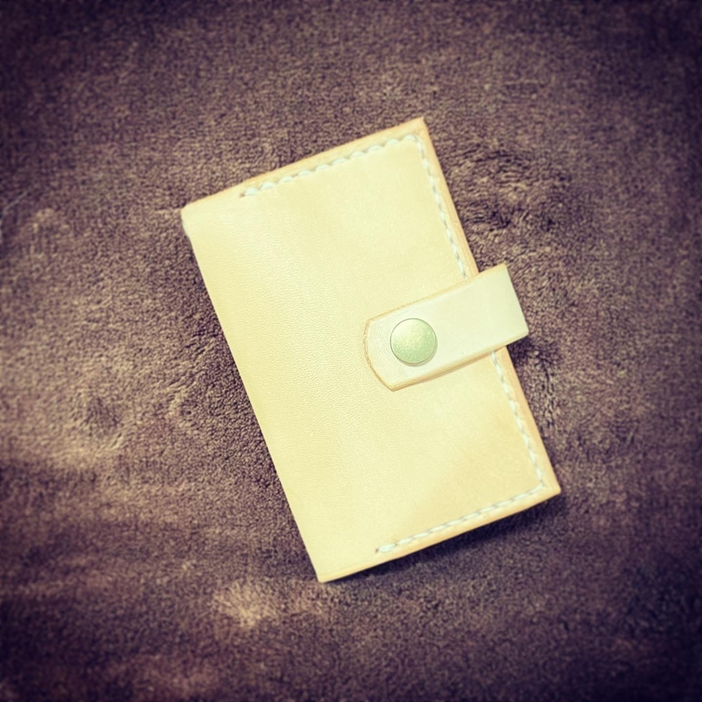 カードケース 本革 ハンドメイド 名刺入れ