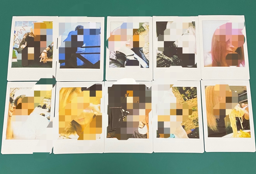 チェキ10枚セット　(スペシャル)　VIOLET MOON SHINO