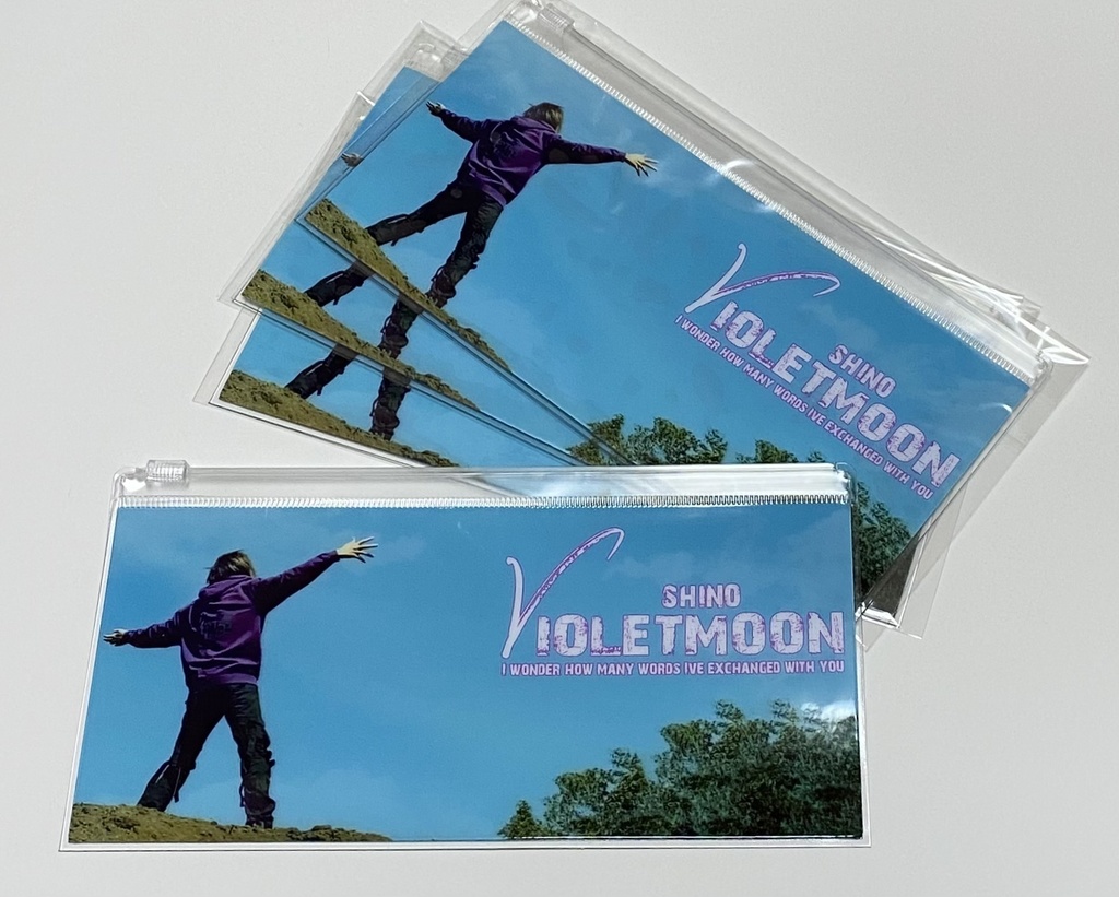 VIOLET MOON スライダーケース、ビニールポーチ