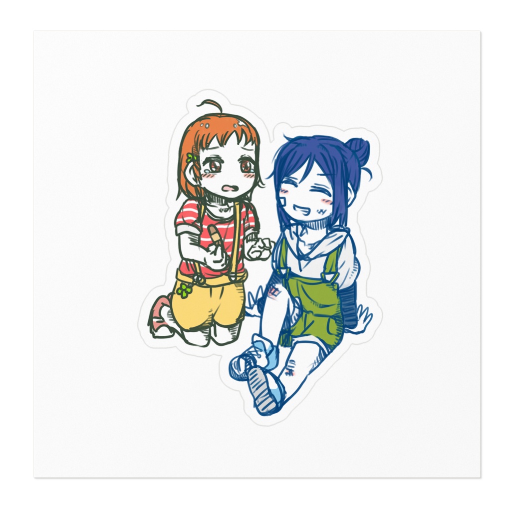 ちかなんステッカー