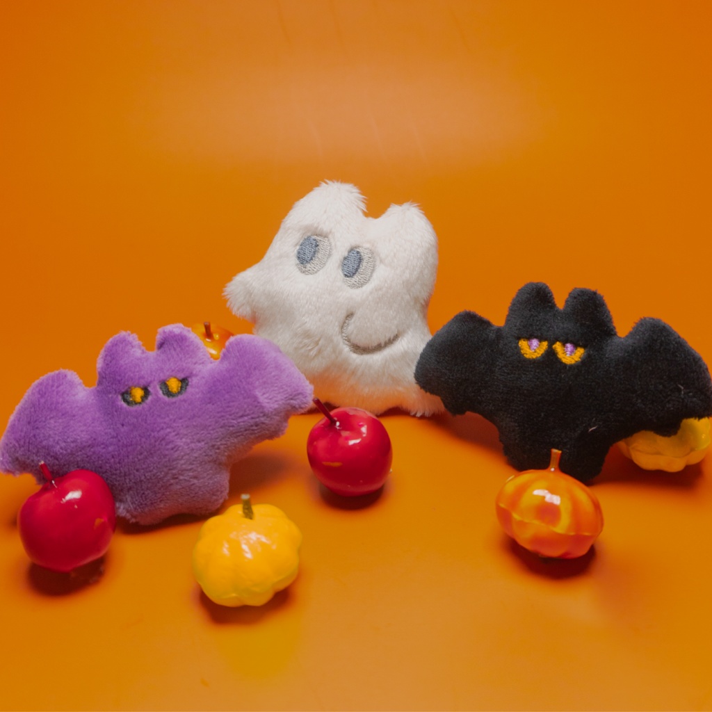 コウモリキーホルダー・バッジ