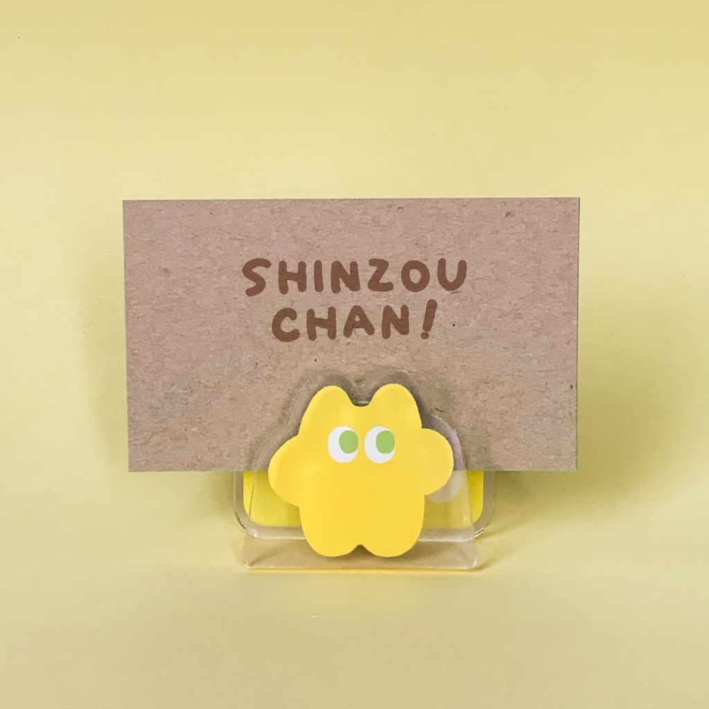 心臓ちゃんメモスタンド
