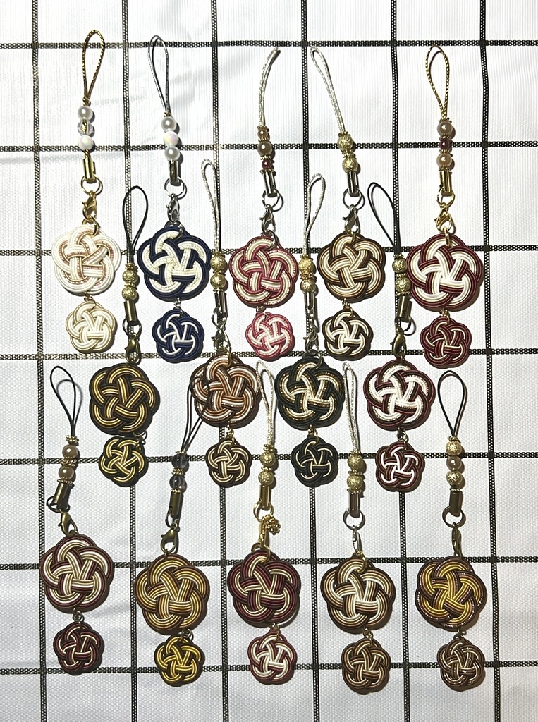 水引キーホルダー(全て一点物の商品です！)