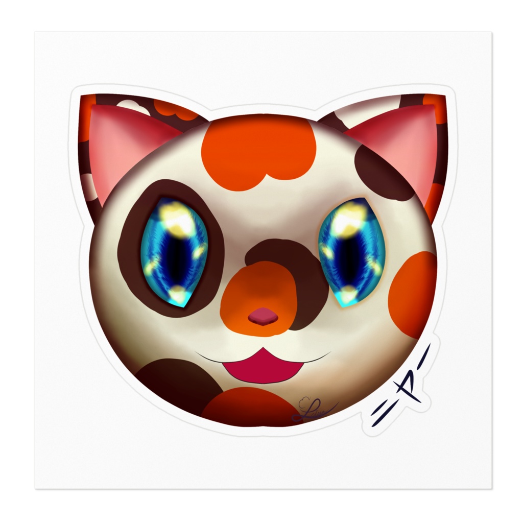Calico Sticker