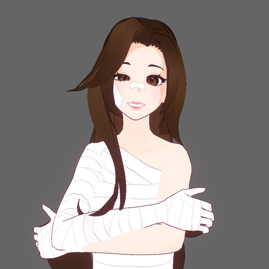 VROID | Bandages (Full Body + Lower Face!)