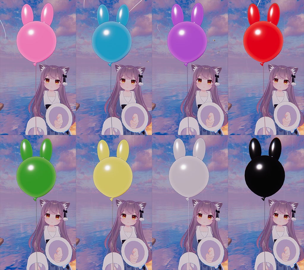 うさみみ風船【VRChat】