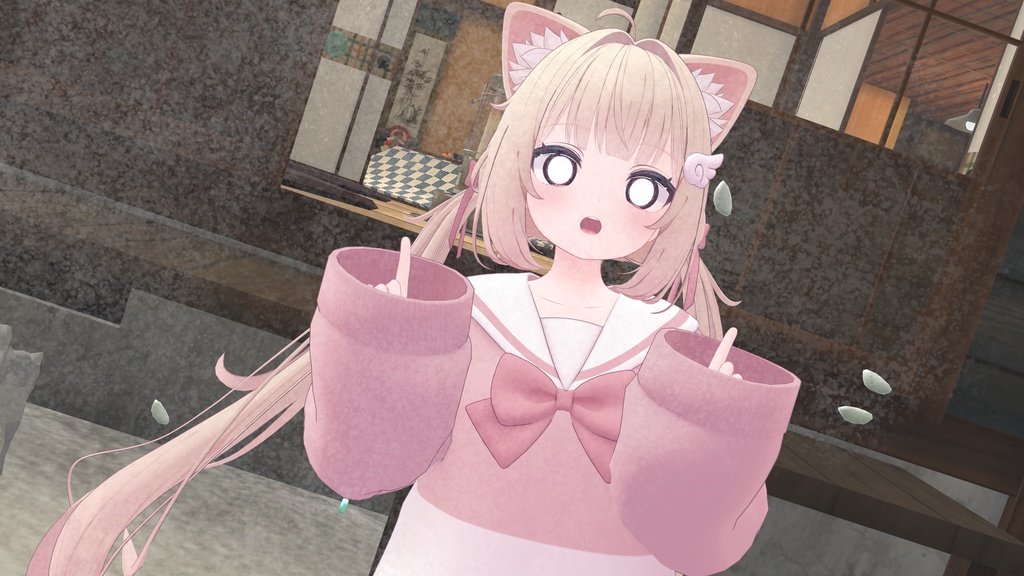 【無料】ゆきなげ!【 VRChatアバターギミック】