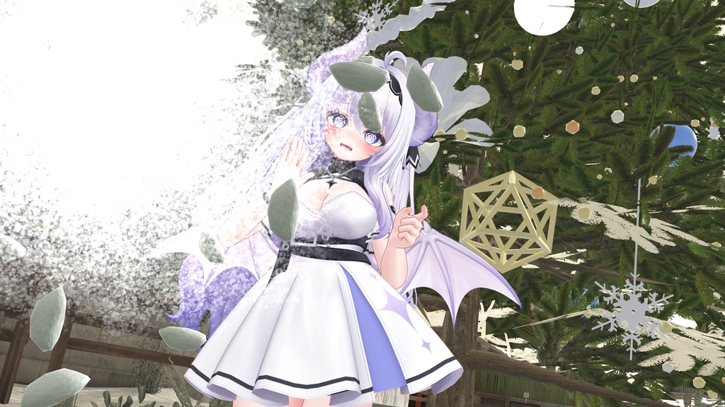 【無料】ゆきなげ!【 VRChatアバターギミック】