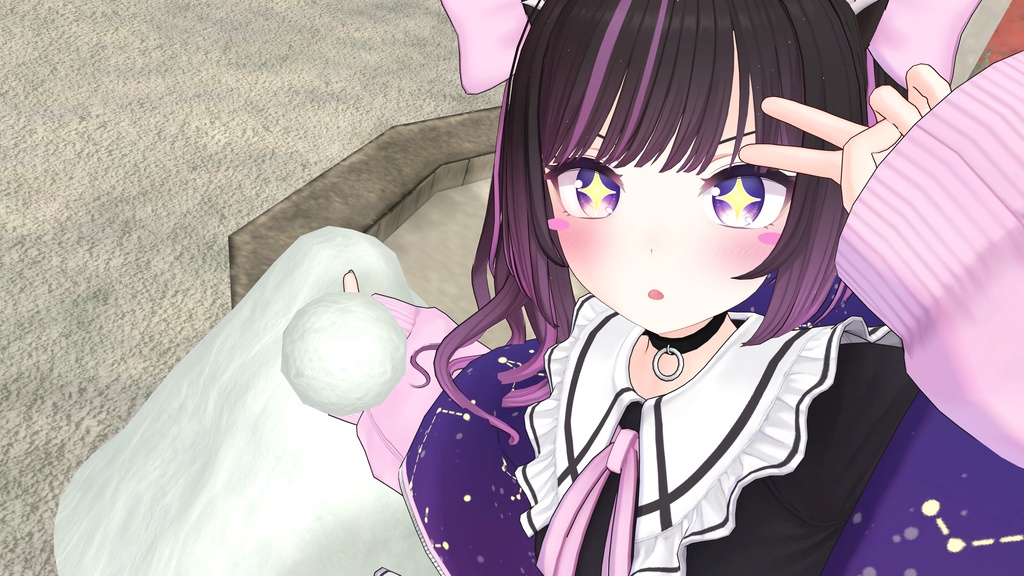 【無料】ゆきなげ!【 VRChatアバターギミック】