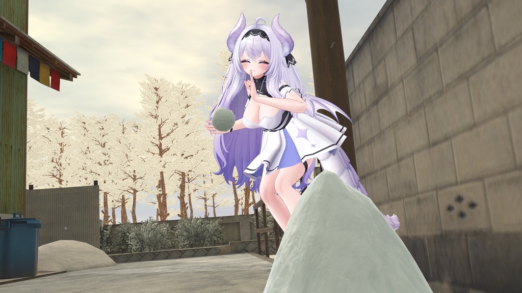 【無料】ゆきなげ!【 VRChatアバターギミック】