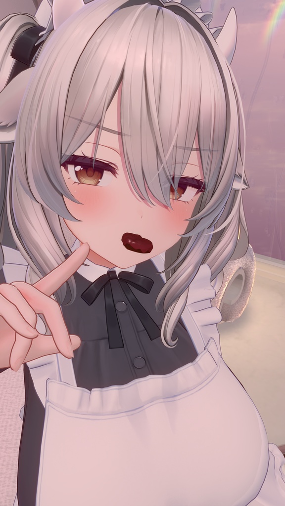 口移しで融かしあうチョコ【VRChat】