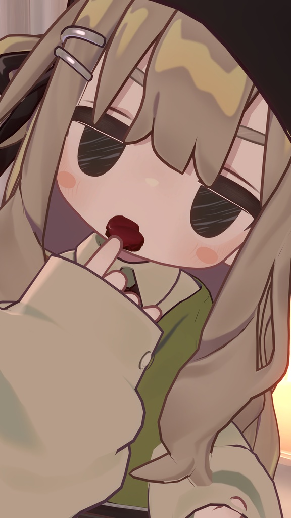 口移しで融かしあうチョコ【VRChat】