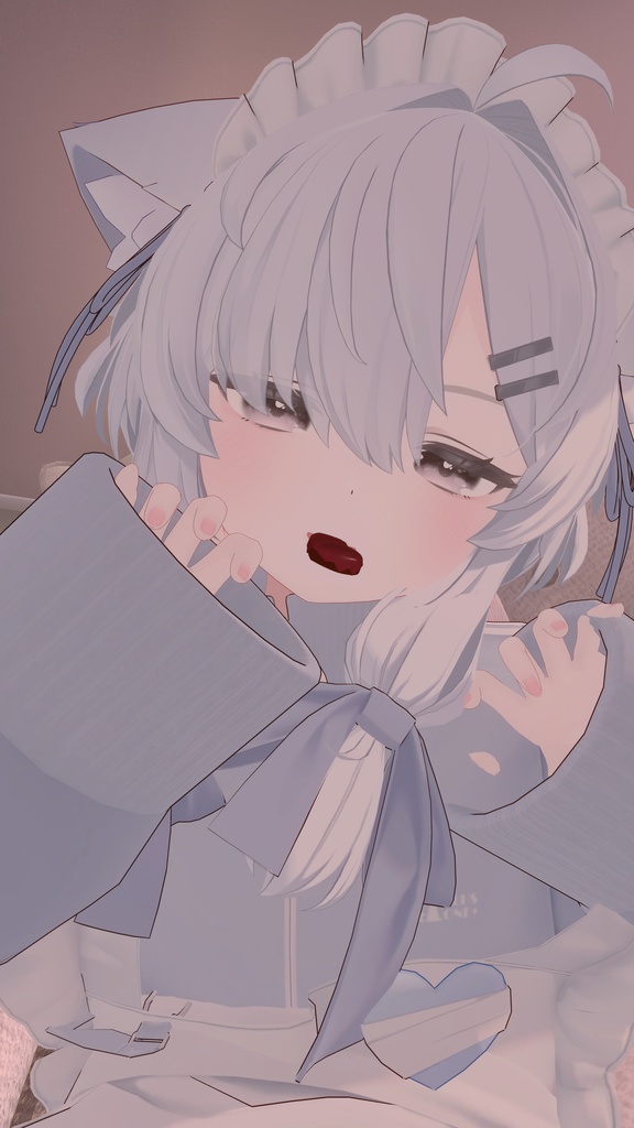 口移しで融かしあうチョコ【VRChat】