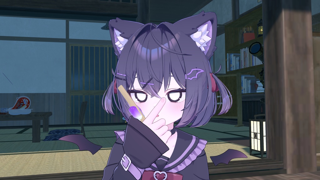 夏を感じるアイスキャンディー【VRChatアバターギミック】