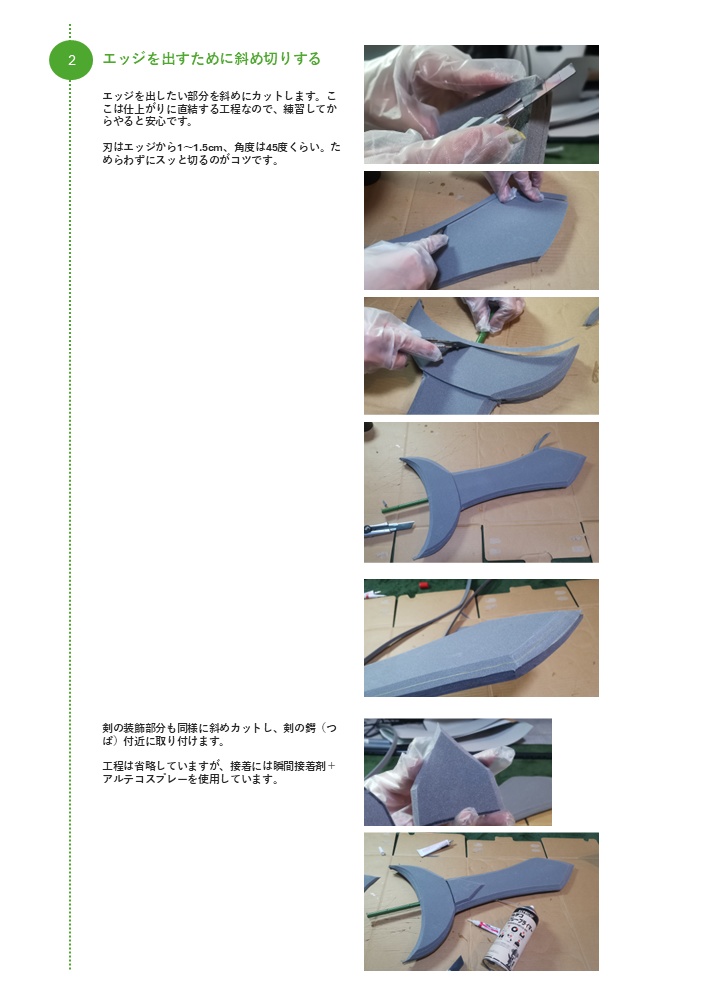 【電子版】たった1日でそれっぽく仕上げる武器造形の作り方