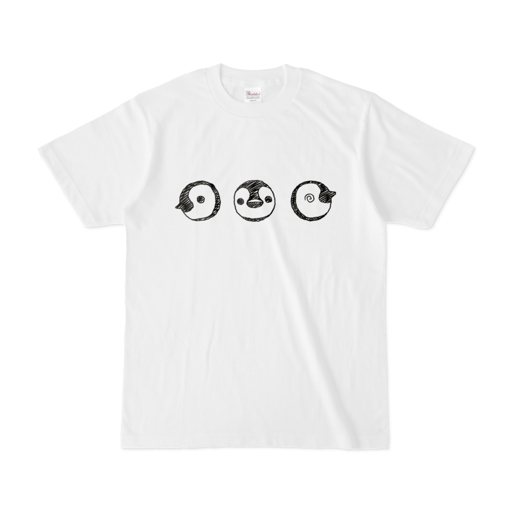 ペンギン白Tシャツ(黒)