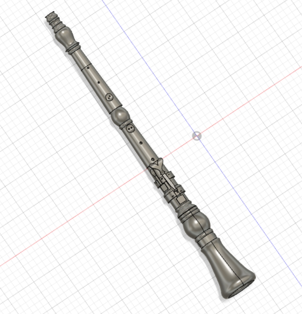 [ANYCUBIC Photon対応版]Baroque Oboe(バロックオーボエ )