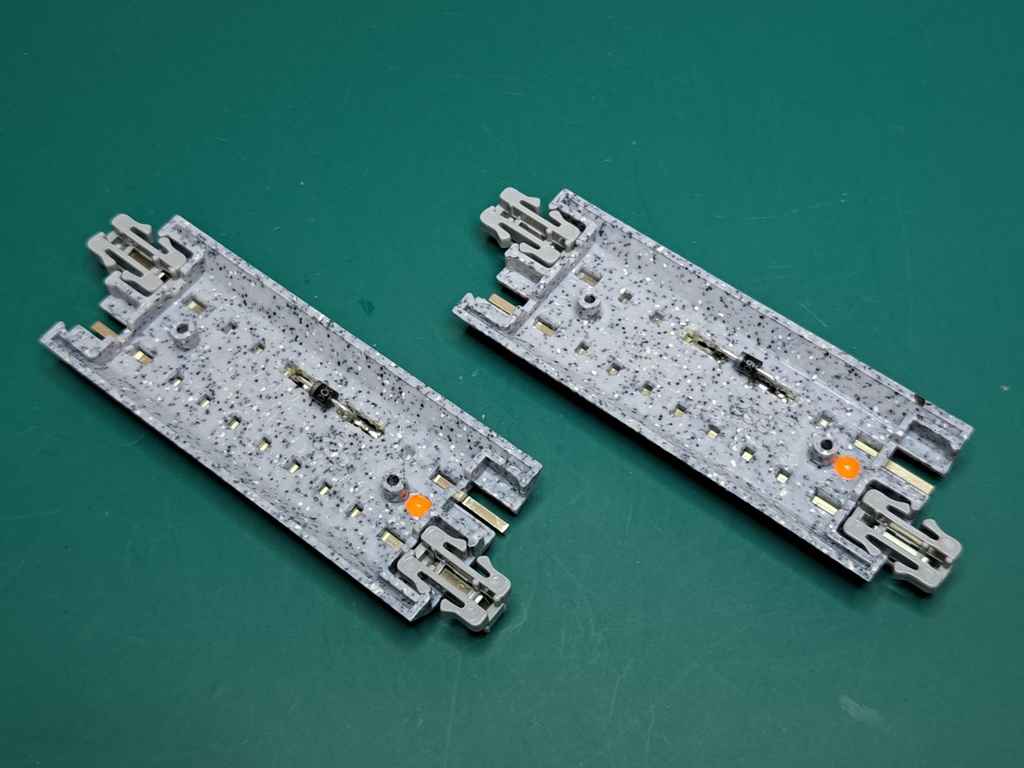 「 ATD-01 」基板用 オプション【ダイオード付きレール ( KATO )】2本組