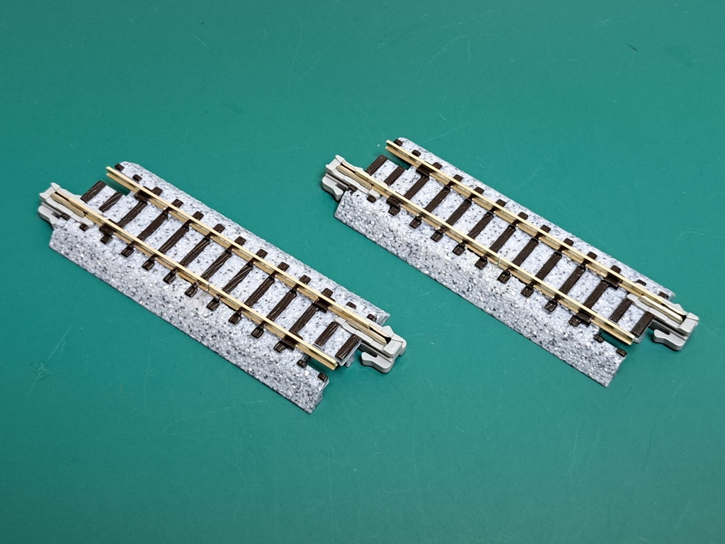 ｢ ATD-01 ｣基板用 オプション【ダイオード付きレール ( KATO )】２本組