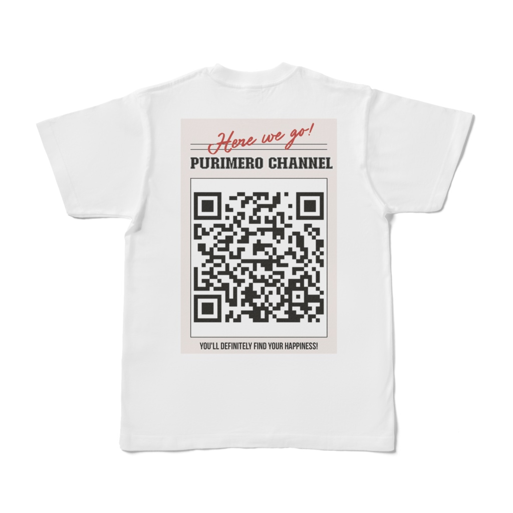 ぷりめろTシャツ Here We Go めろん版