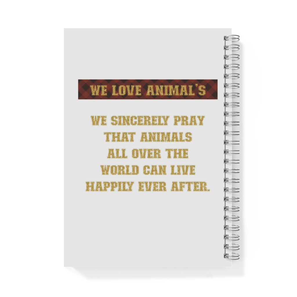 ぷりめろリングノート ホワイトマルチ A5サイズ