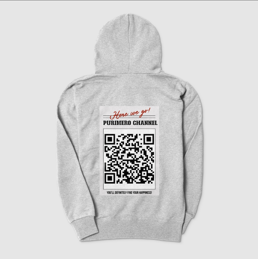 ぷりめろパーカー「Here We Go!」4色展開/サイズS~XL