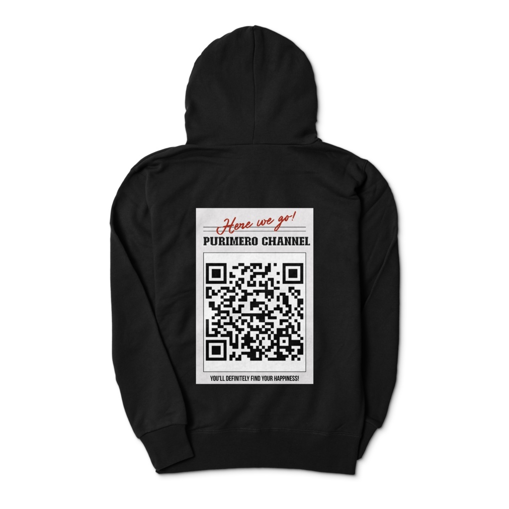 ぷりめろパーカー「Here We Go!」4色展開/サイズS~XL