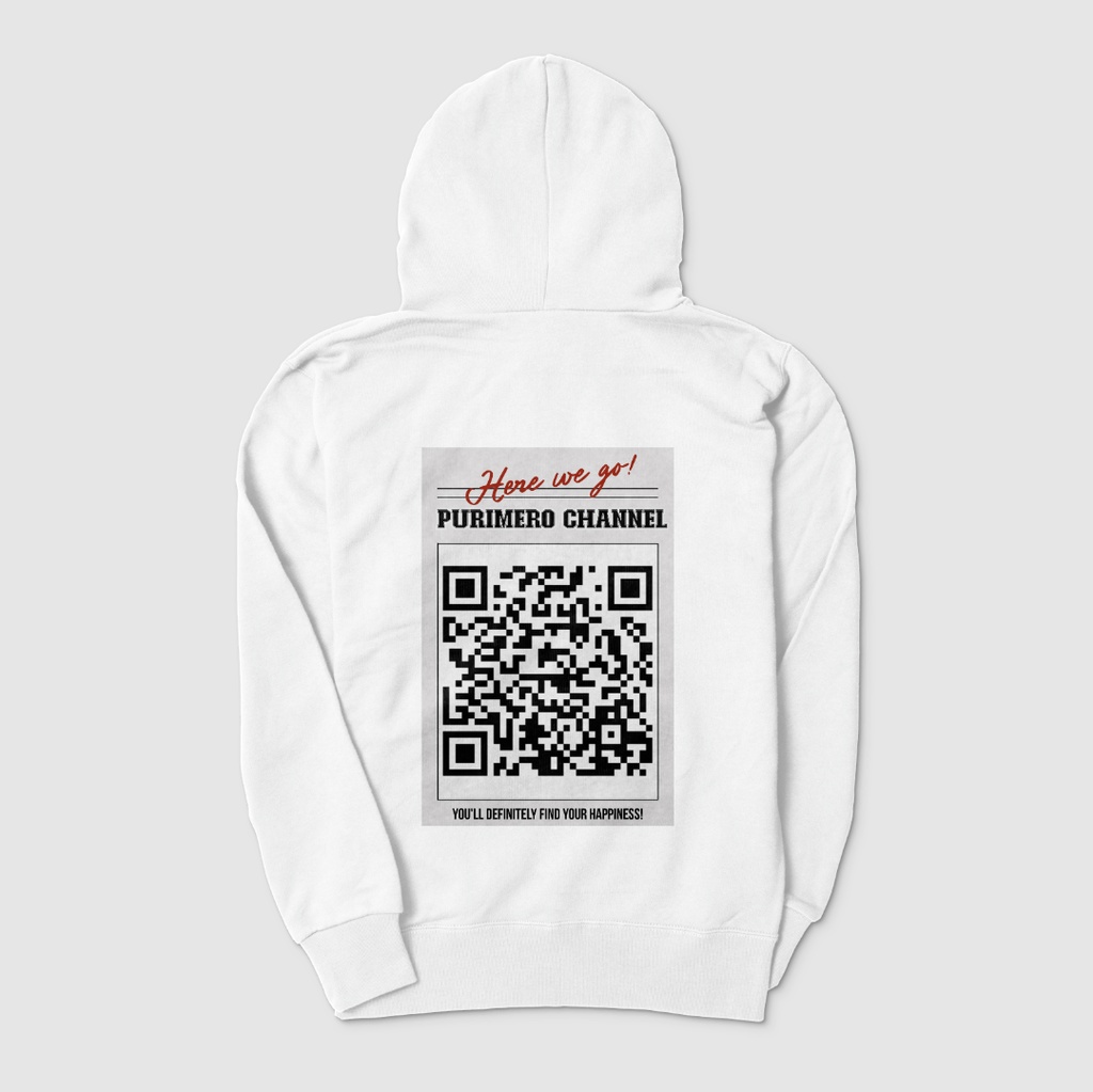 ぷりめろパーカー「Here We Go!」4色展開/サイズS~XL