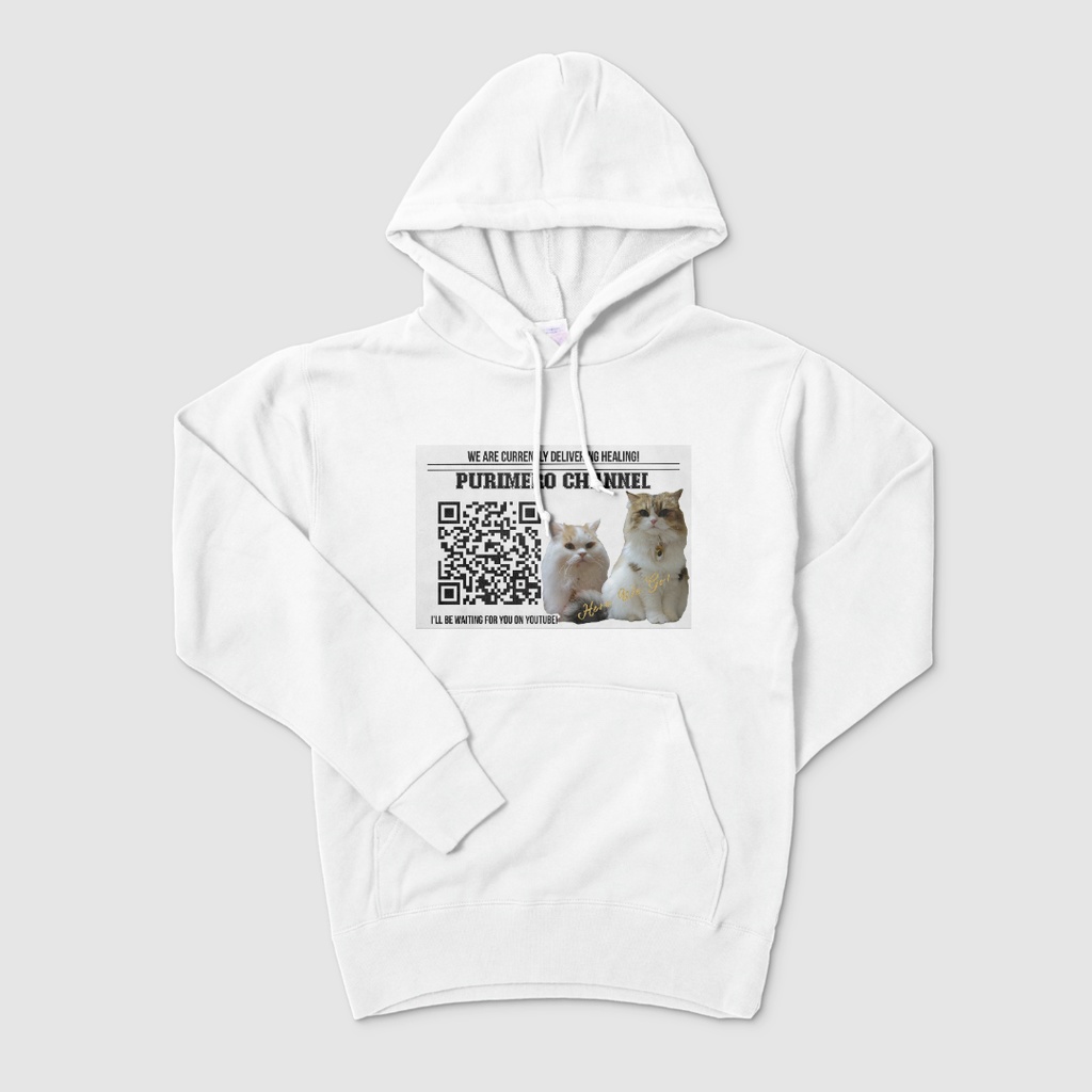 ぷりめろパーカー「Here We Go!」4色展開/サイズS~XL